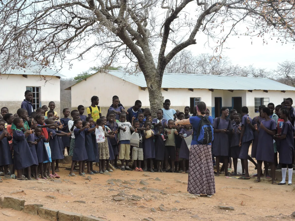 Medical outreach in rural Zambia