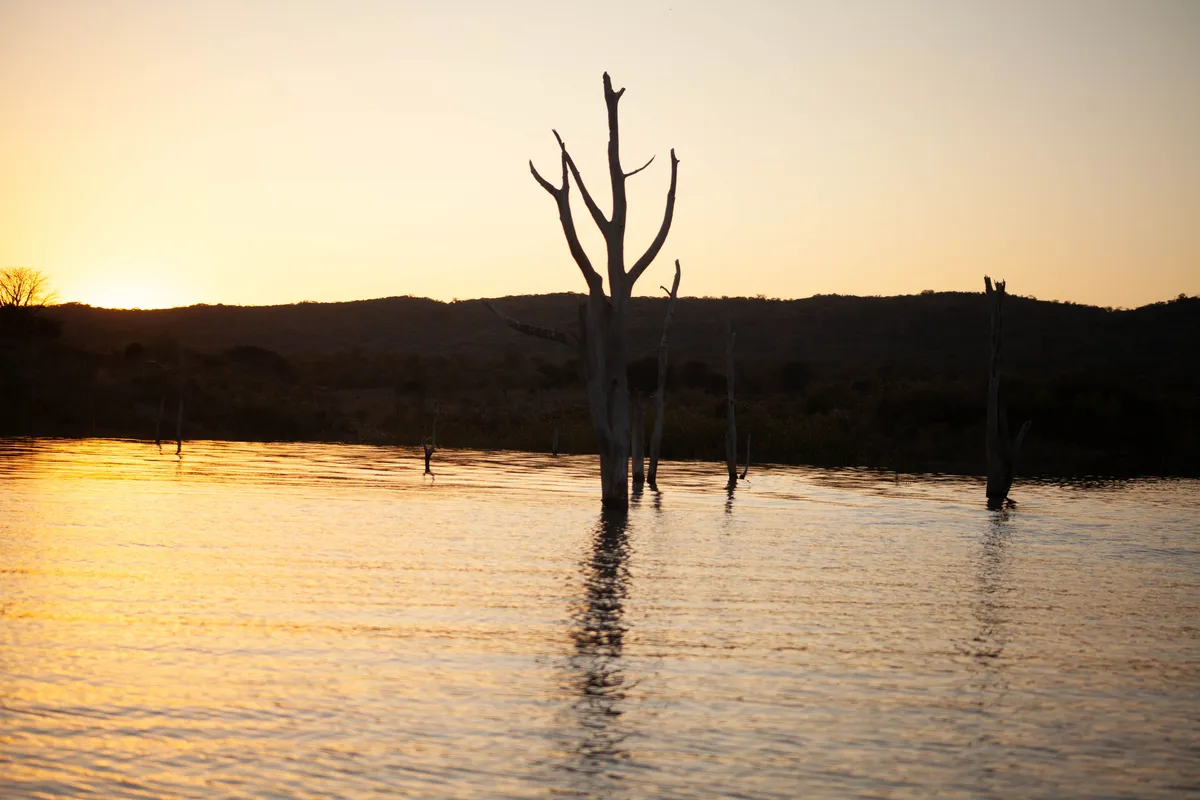 Sunset over Lake Kariba